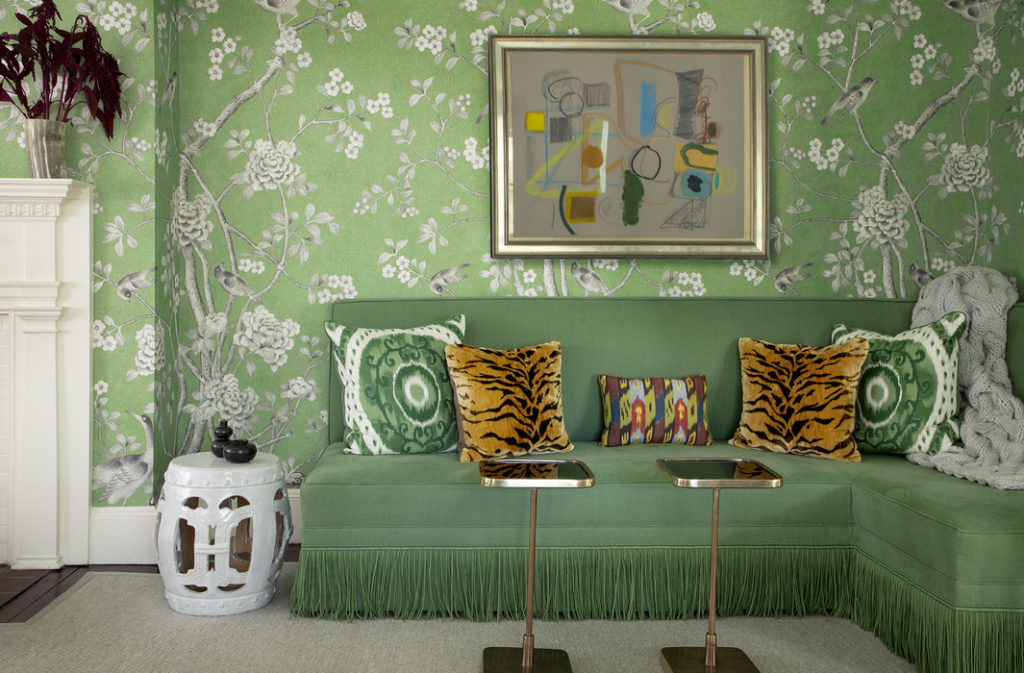 Designer Honey Collins Refreshes a Manchester Home With Vibrant Green ...