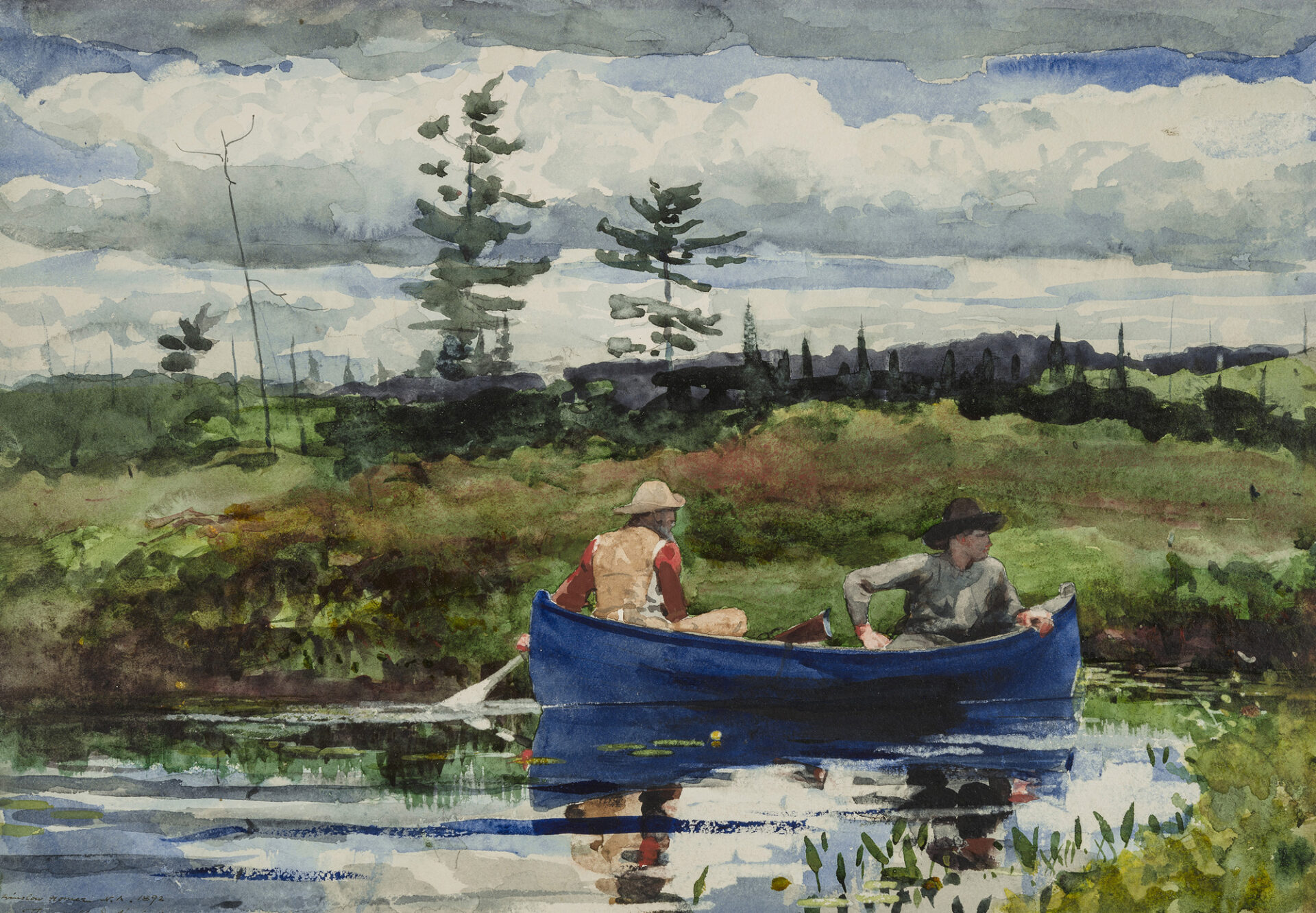 A New Winslow Homer Watercolor Exhibition at Boston’s Museum of Fine Arts Includes Pieces From His Formative Visits to Cape Ann