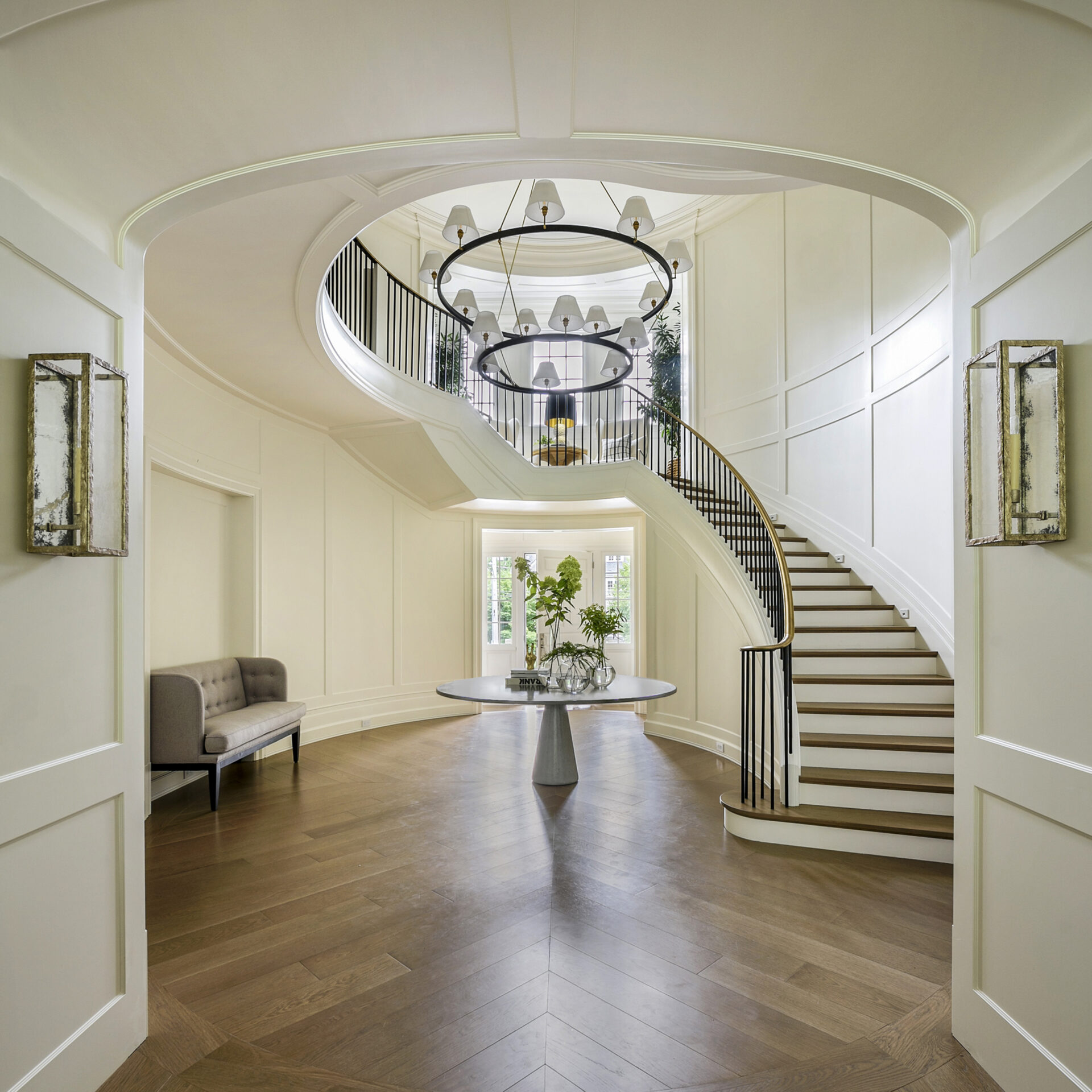 Modern, Classic, Warm, and Open Describe this Stunning Home Design by Liz Caan