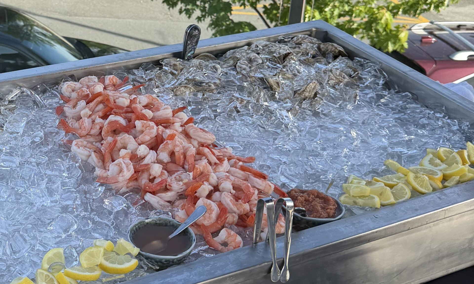 Reading’s Post 1917 Celebrates Outdoor Dining on its Deck and Partners with Drylands to Support the Massachusetts Oyster Project