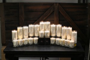 soy-based wax candles