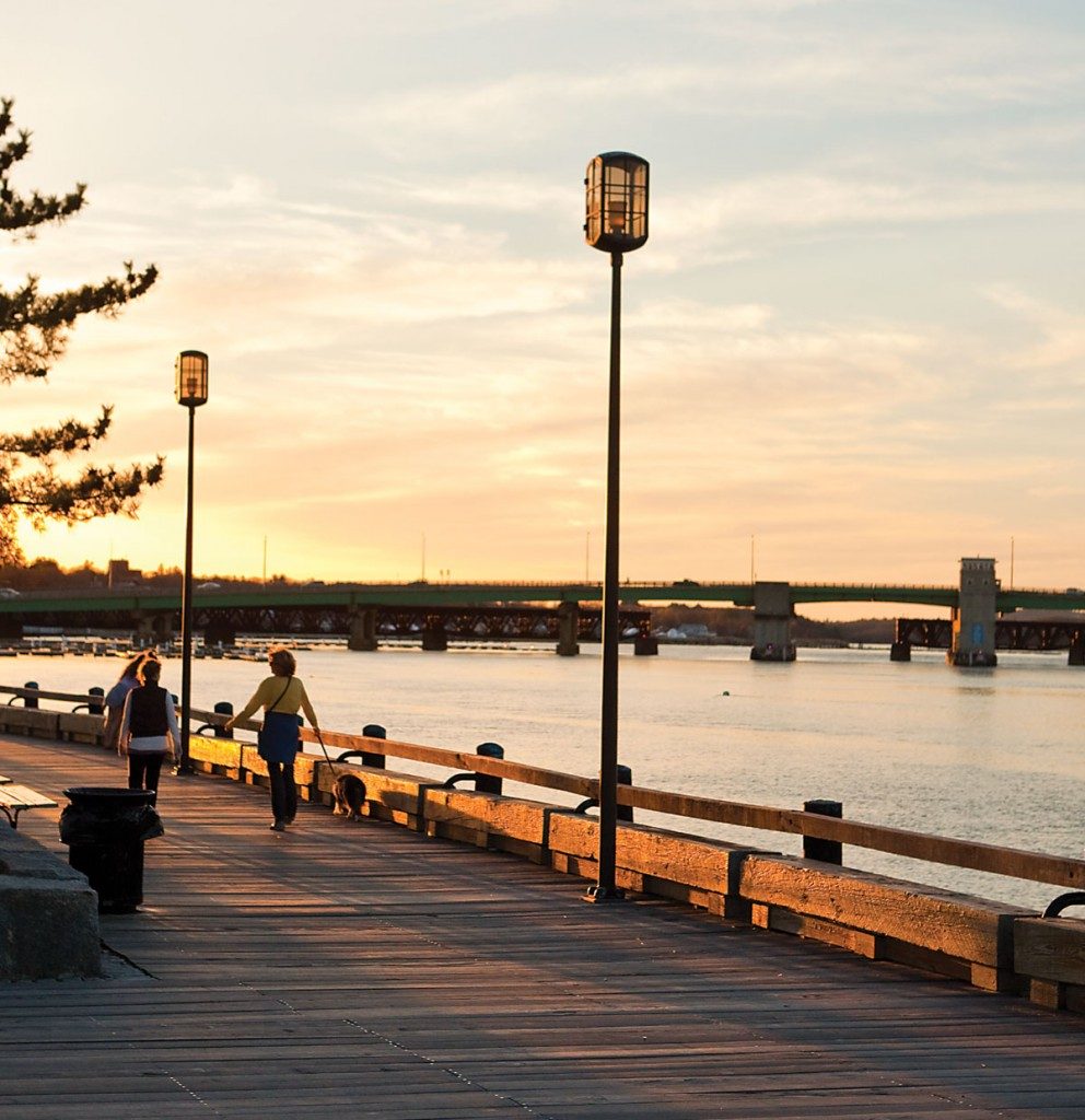 Waterfront boardwalk, Newburyport